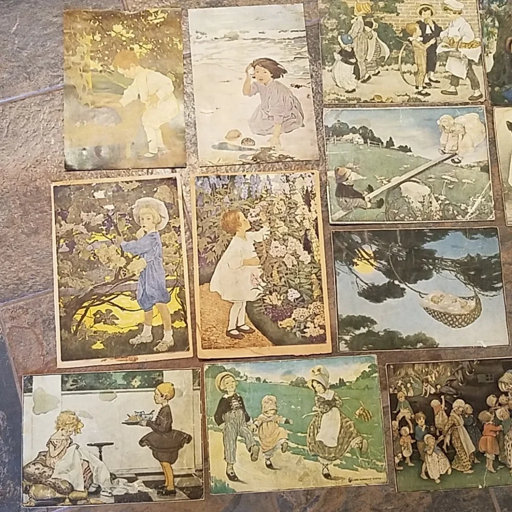 💕Jessie Willcox Smith* Nusery Rhyme Prints!!